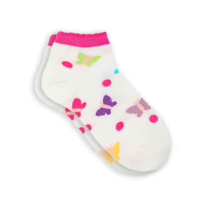 3-Pack Girl's Low Cut Assorted Socks