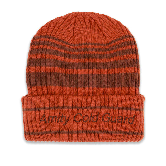 Men’s Ribbed Winter Hat with Embroidered Cuff