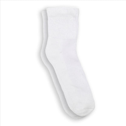 3-Pack Men's Cool Max Non-Binding Quarter Socks