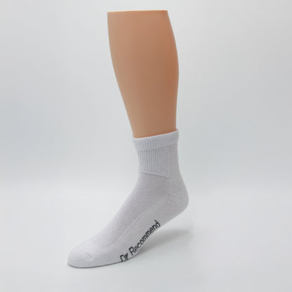 3-Pack Men's Diabetic Quarter Socks