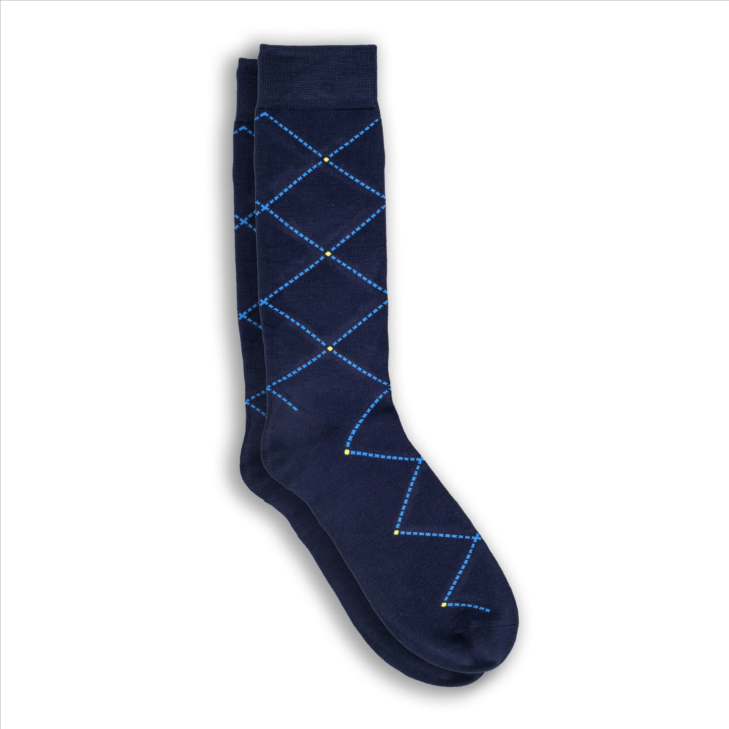 3-Pack Men's Bamboo Argyle Dress Crew Socks