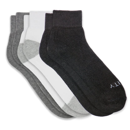 3-Pack Men's Quarter Socks