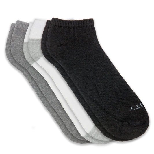 3-Pack Men's Low Cut Socks with Spandex