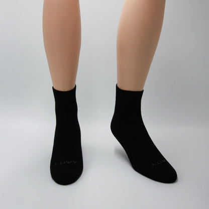 3-Pack Men's Quarter Socks with Spandex