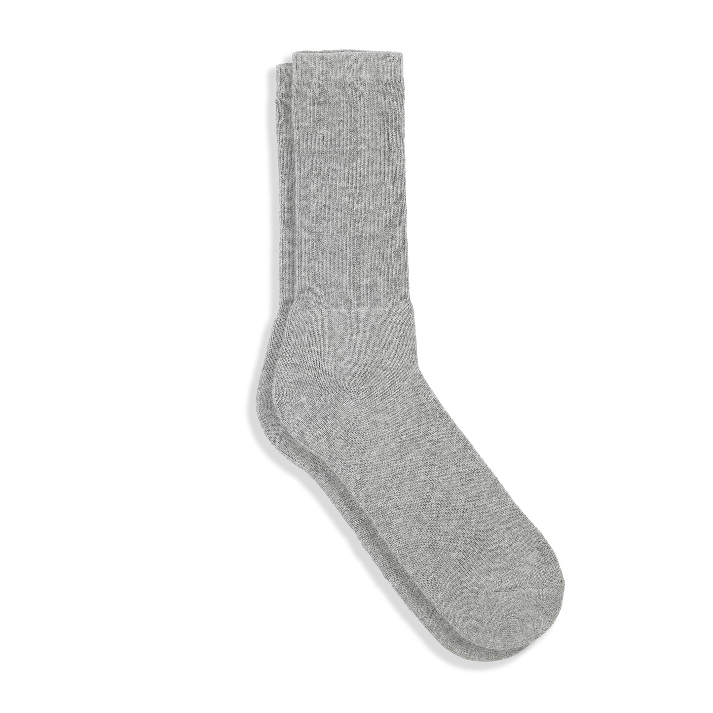 3-Pack Men's King Size Crew Socks with Spandex