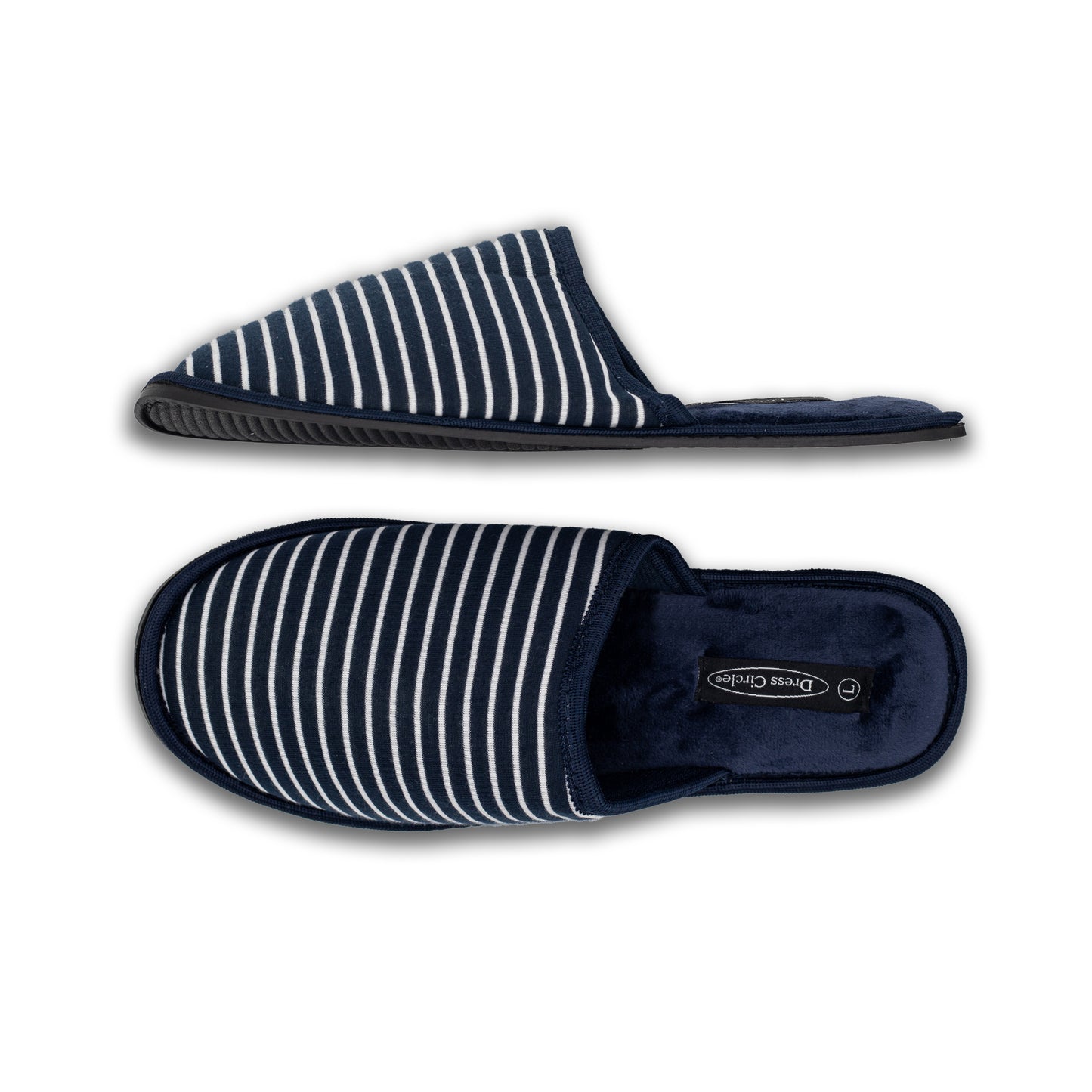Men's Slippers with Stripes