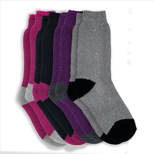 Ladies Heat Retainer Crew Socks