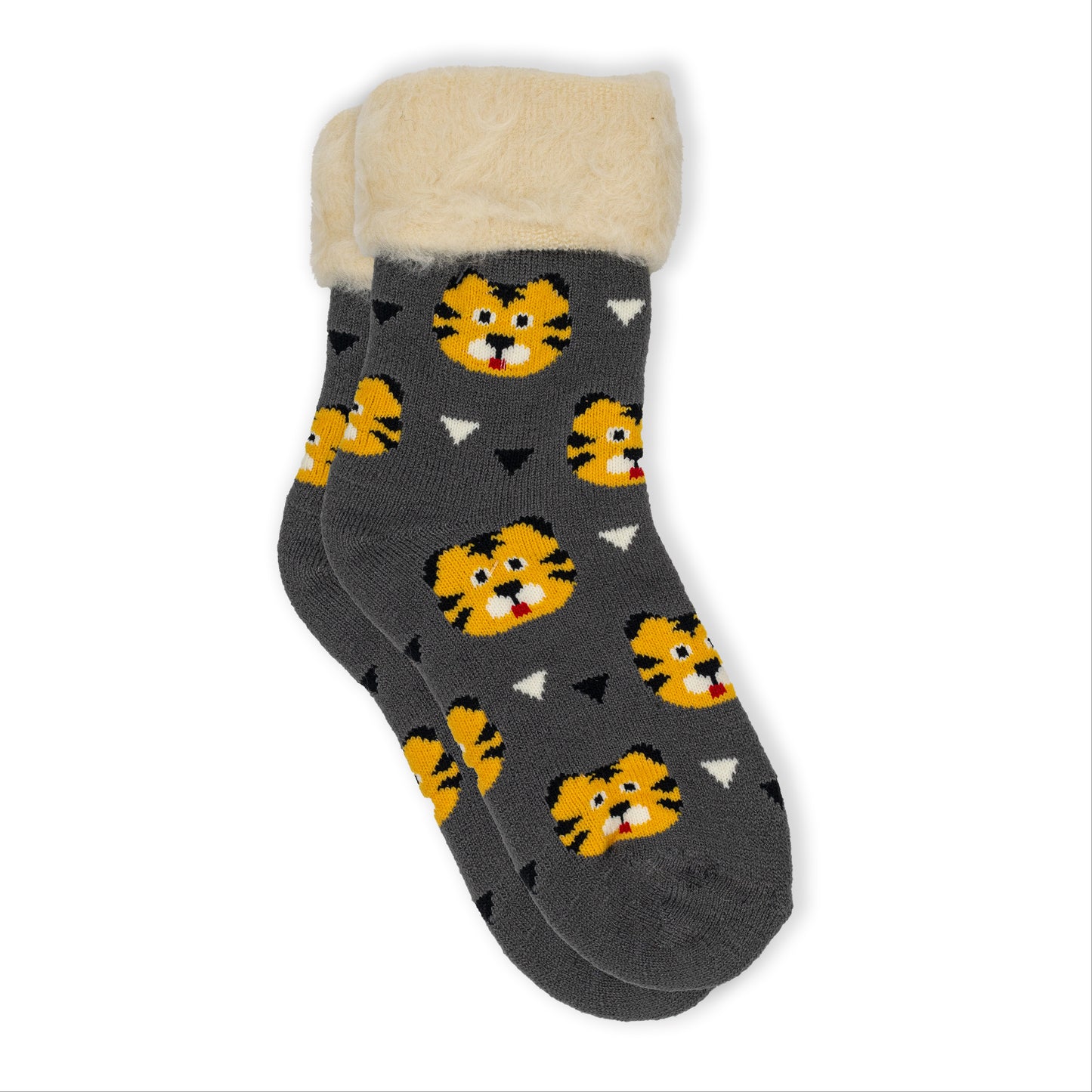 Ladies Animal Fancy Heat Crew Socks