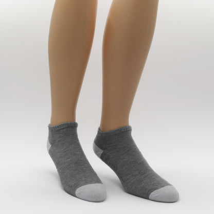 3-Pack Ladies Non-Skid Low Cut Socks